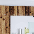 Hängeschrank Altes Holz und Weiß 30 x 31 x 40 cm Holzwerkstoff