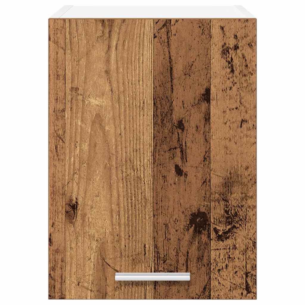Hängeschrank Altes Holz und Weiß 30 x 31 x 40 cm Holzwerkstoff