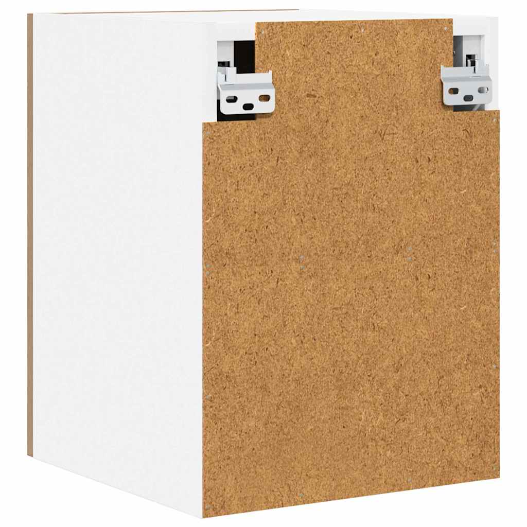 Hängeschrank 2 pcs Artisan-Eiche und Weiß 30 x 31 x 40 cm