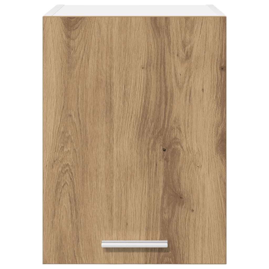 Hängeschrank 2 pcs Artisan-Eiche und Weiß 30 x 31 x 40 cm