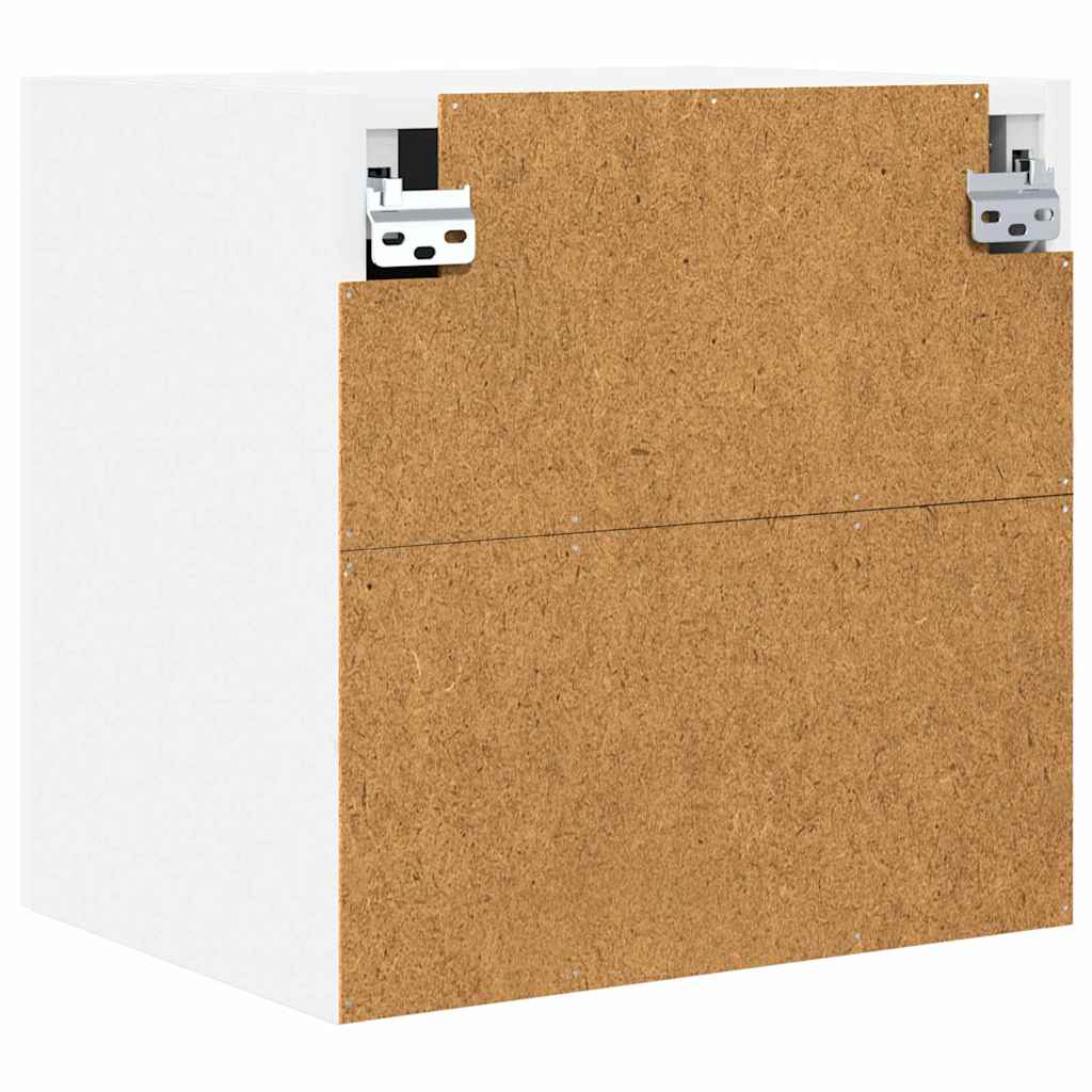 Hängeschrank mit Tür 2 pcs Weiß 40 x 31 x 40 cm Holzwerkstoff