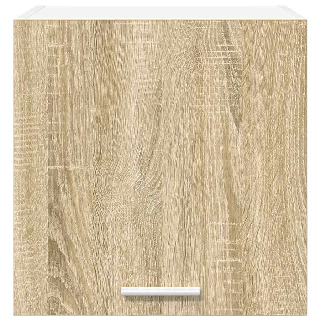 Hängeschrank Riga 2 pcs Sonoma-Eiche und Weiß 40 x 31 x 40 cm