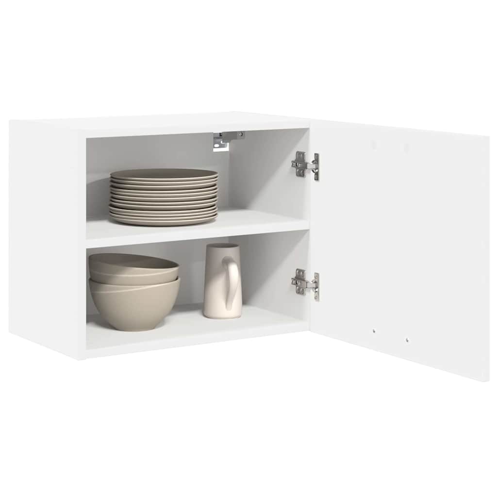 Hängeschrank mit Speicher Weiß 50 x 31 x 40 cm Holzwerkstoff