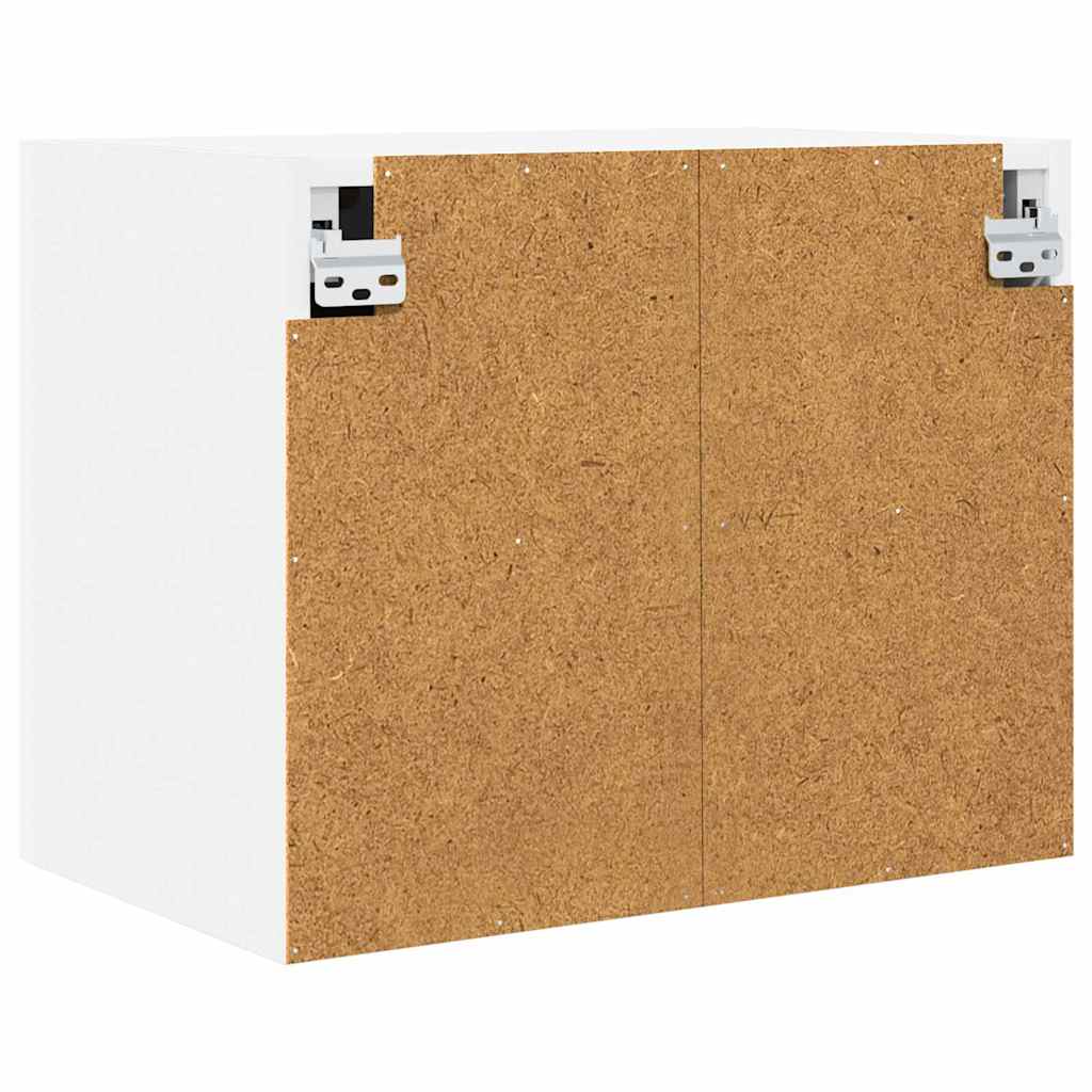 Hängeschrank mit Tür 2 pcs Weiß 50 x 31 x 40 cm Holzwerkstoff