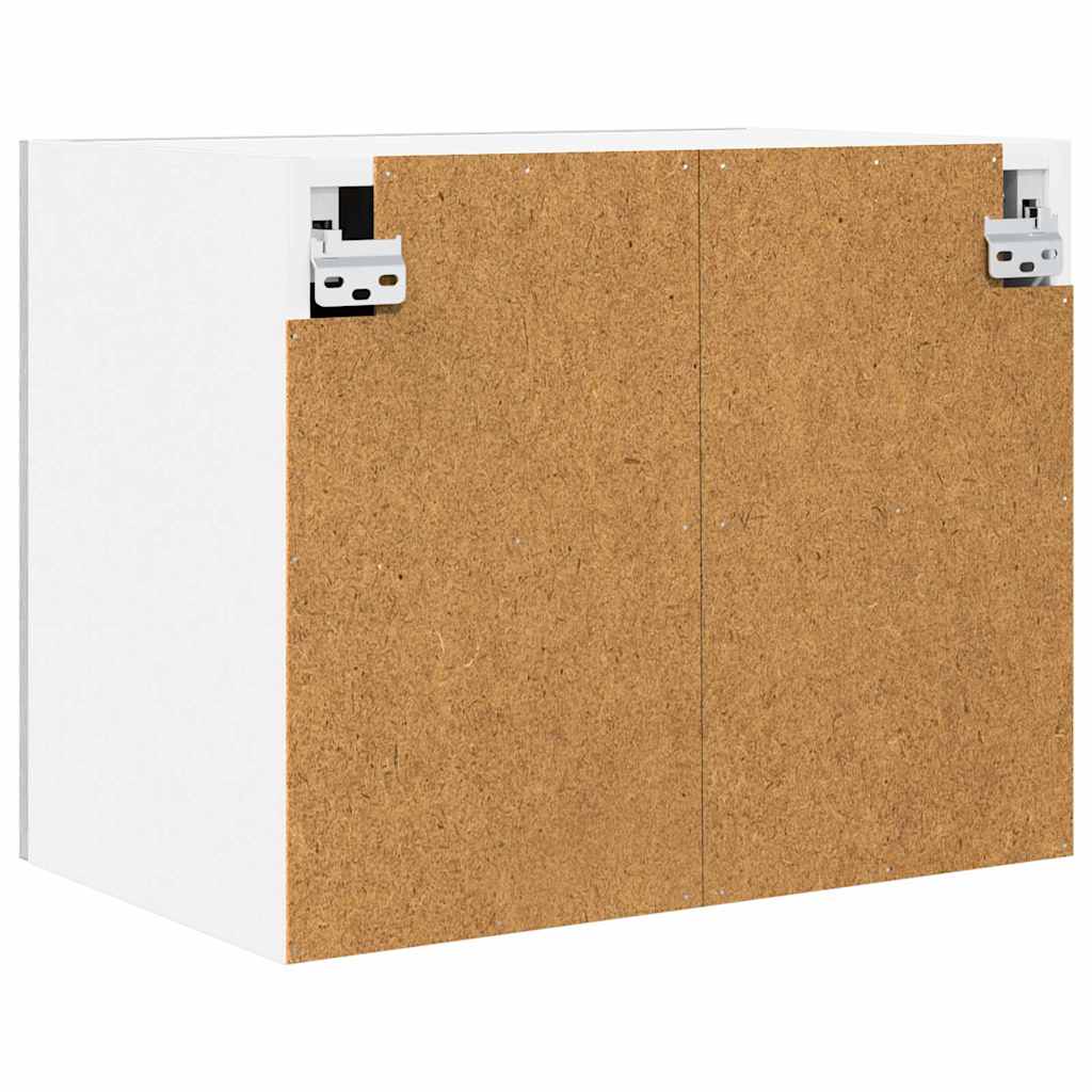 Hängeschrank Grau Sonoma und Weiß 50 x 31 x 40 cm Holzwerkstoff