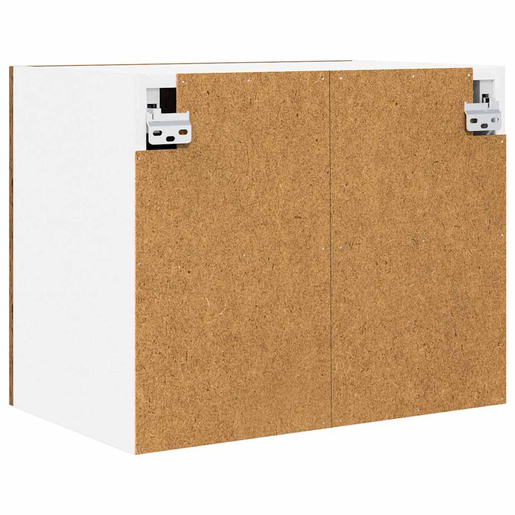 Hängeschrank mit Tür 2 pcs Altes Holz und Weiß 50 x 31 x 40 cm