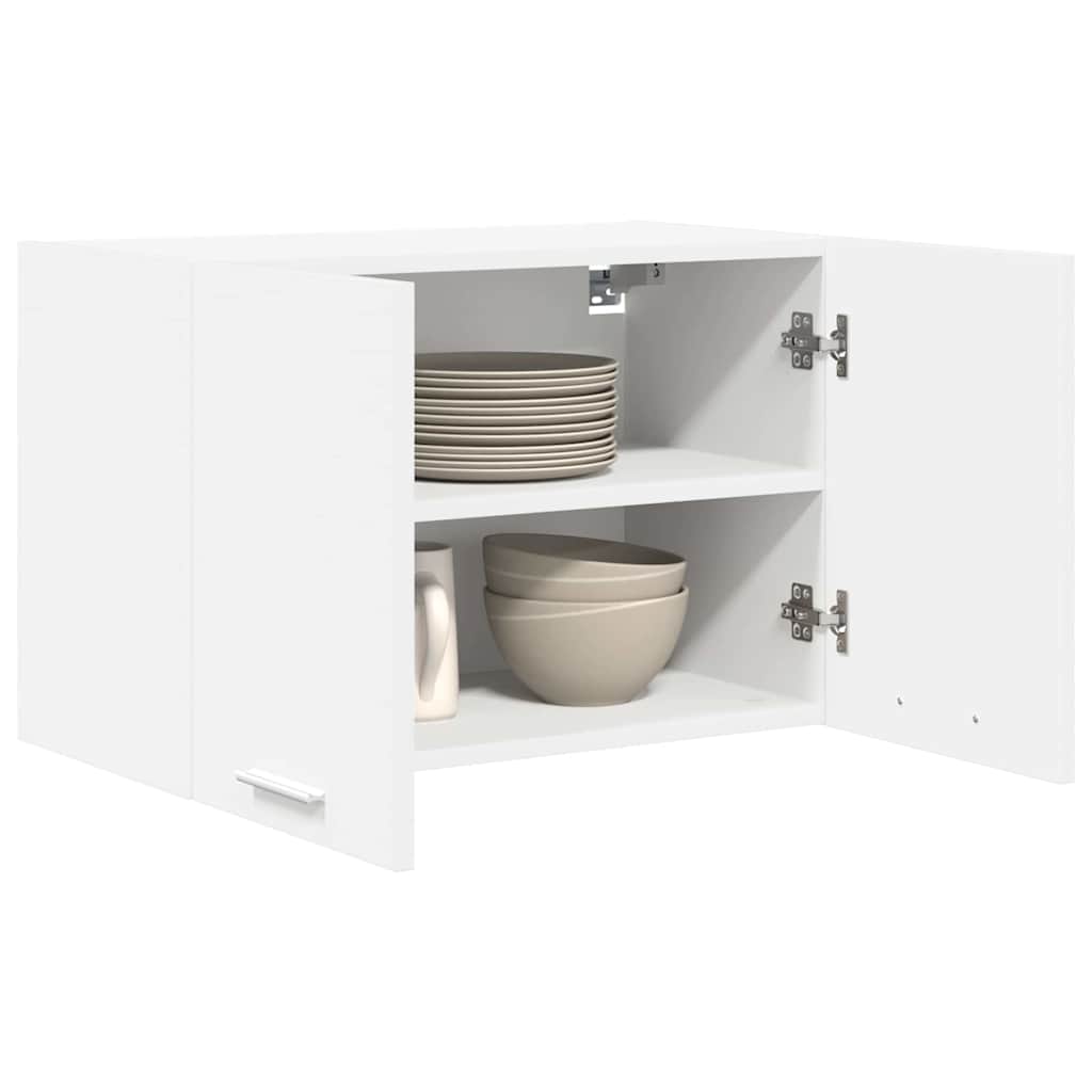 Hängeschrank mit Tür 2 pcs Weiß 60 x 31 x 40 cm Holzwerkstoff