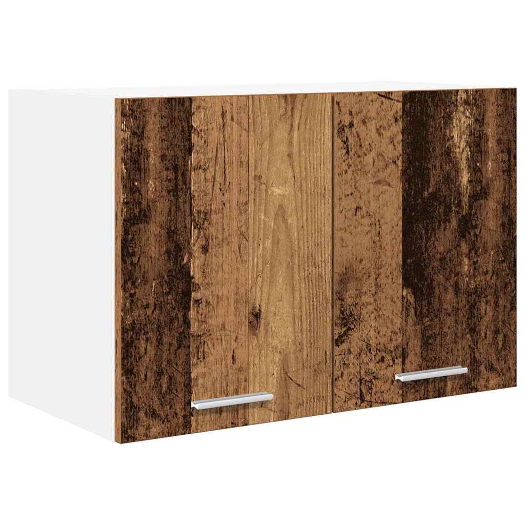 Hängeschrank Altes Holz und Weiß 60 x 31 x 40 cm Holzwerkstoff