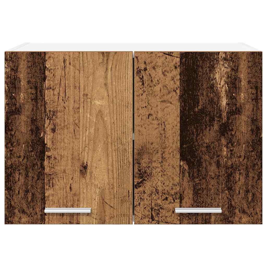 Hängeschrank Altes Holz und Weiß 60 x 31 x 40 cm Holzwerkstoff