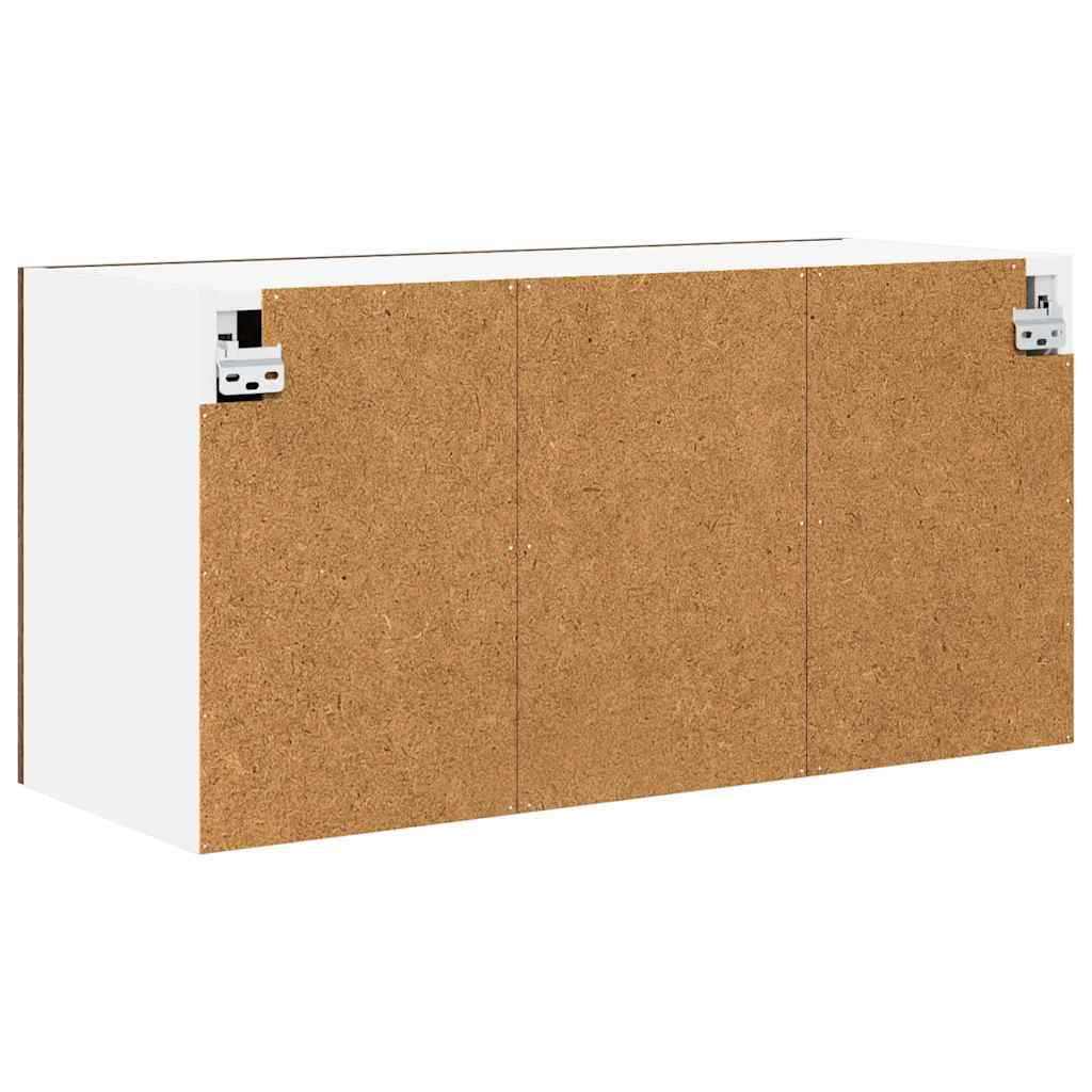 Hängeschrank Geräucherte Eiche 80 x 31 x 40 cm Holzwerkstoff