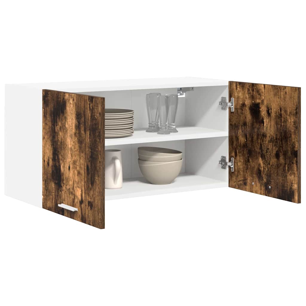 Hängeschrank Geräucherte Eiche 80 x 31 x 40 cm Holzwerkstoff