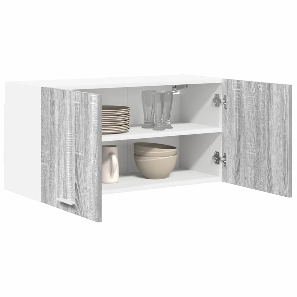 Hängeschrank Graues Sonoma 80 x 31 x 40 cm Holzwerkstoff