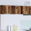Hängeschrank mit Speicher Altholz 80 x 31 x 40 cm Holzwerkstoff