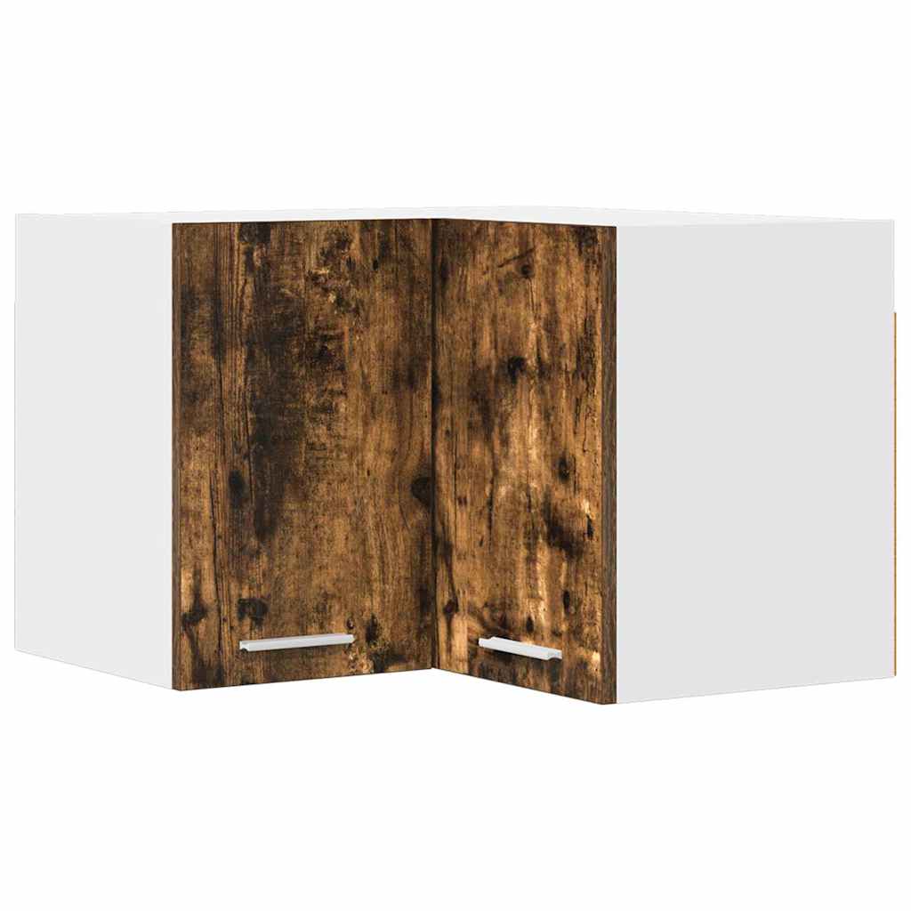 Hängeschrank Geräucherte Eiche und Weiß 57 x 57 x 40 cm