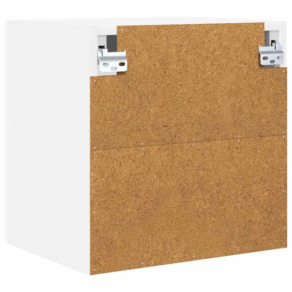 Hängeschrank mit Speicher Weiß 40 x 31 x 40 cm Holzwerkstoff