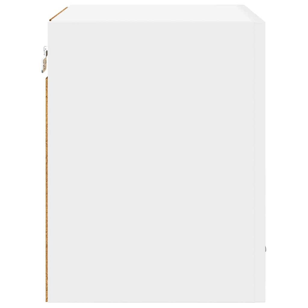 Hängeschrank mit Speicher Weiß 40 x 31 x 40 cm Holzwerkstoff