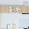 Hängeschrank 2 pcs Sonoma-Eiche 40 x 31 x 40 cm Holzwerkstoff