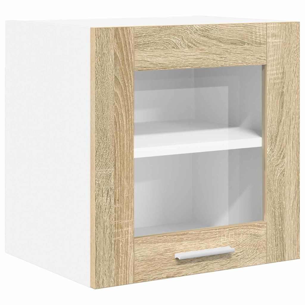 Hängeschrank 2 pcs Sonoma-Eiche 40 x 31 x 40 cm Holzwerkstoff