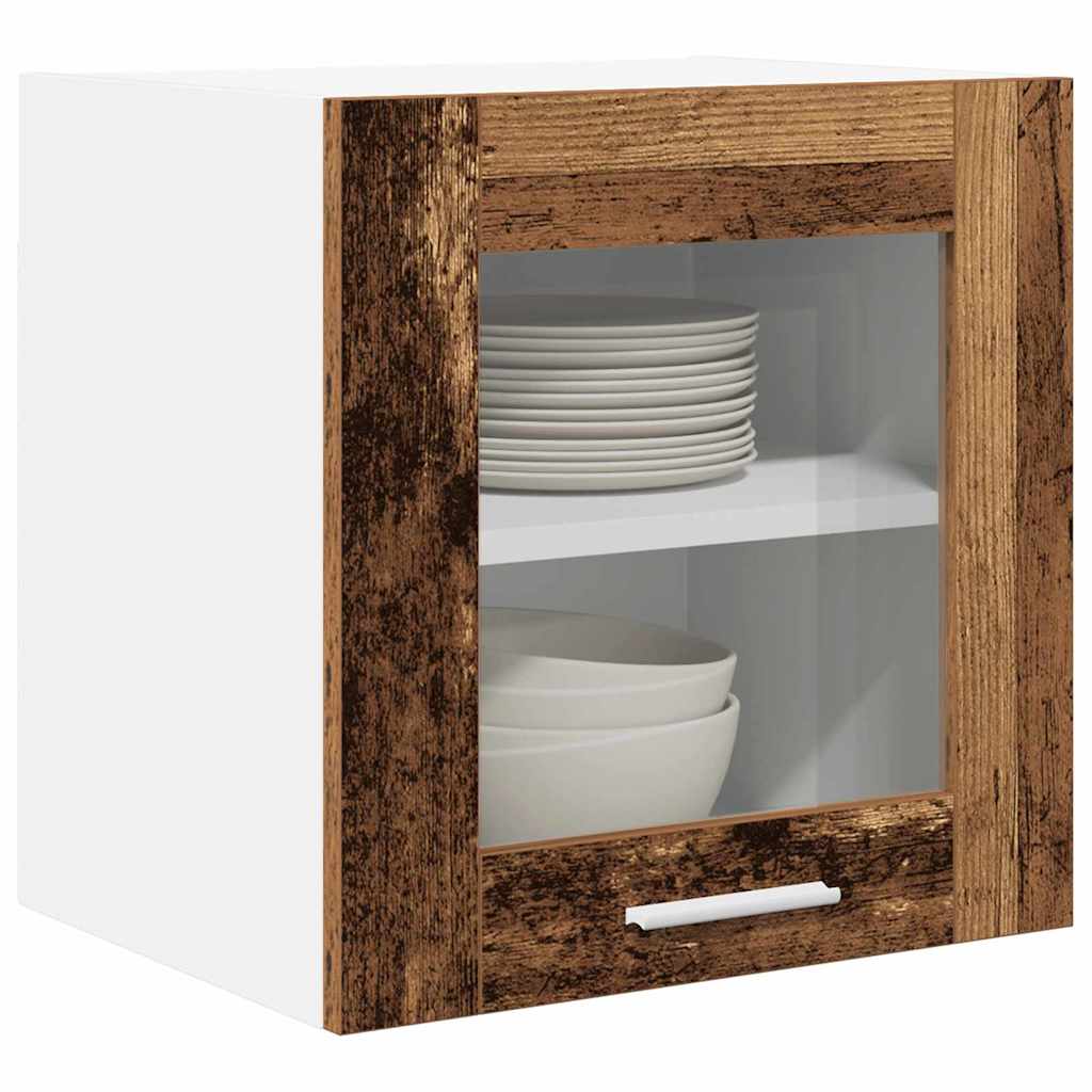 Hängeschrank 2 pcs Altholz 40 x 31 x 40 cm Holzwerkstoff