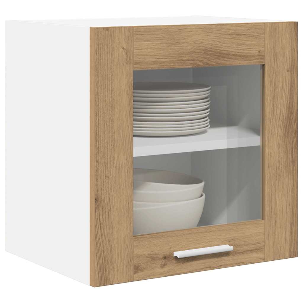 Hängeschrank mit Tür Riga 2 pcs Artisan-Eiche 40 x 31 x 40 cm