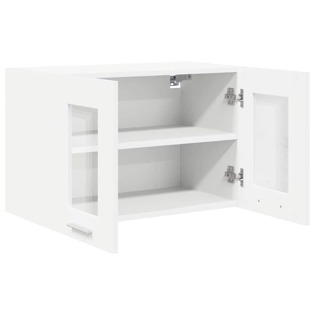 Hängeschrank mit Tür 2 pcs Weiß 60 x 31 x 40 cm Holzwerkstoff