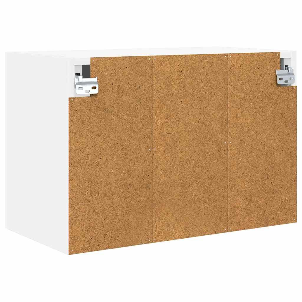 Hängeschrank mit Tür 2 pcs Weiß 60 x 31 x 40 cm Holzwerkstoff