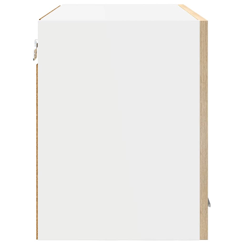 Hängeschrank 2 pcs Sonoma-Eiche 60 x 31 x 40 cm Holzwerkstoff