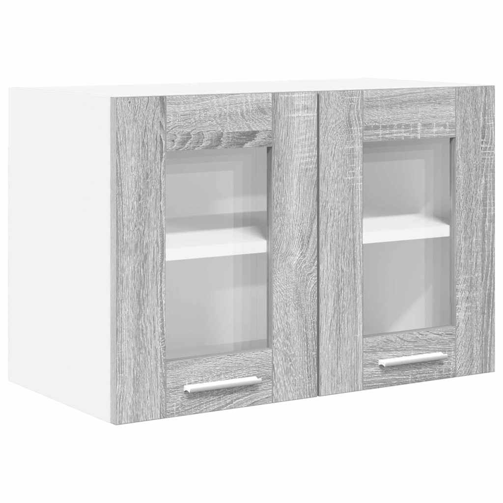 Hängeschrank 2 pcs Graues Sonoma 60 x 31 x 40 cm Holzwerkstoff
