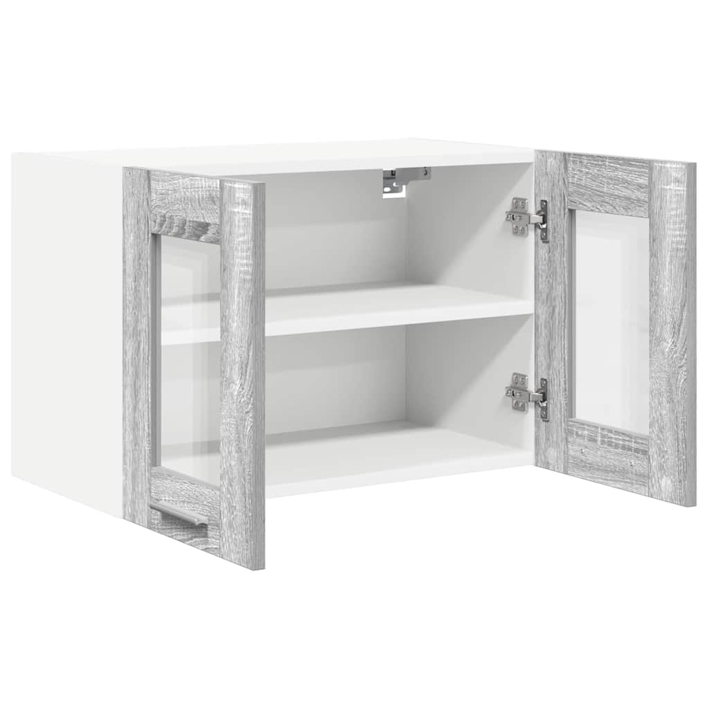 Hängeschrank 2 pcs Graues Sonoma 60 x 31 x 40 cm Holzwerkstoff