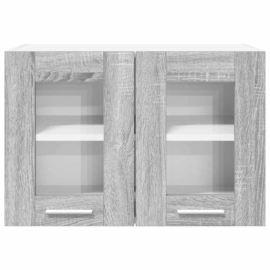 Hängeschrank 2 pcs Graues Sonoma 60 x 31 x 40 cm Holzwerkstoff