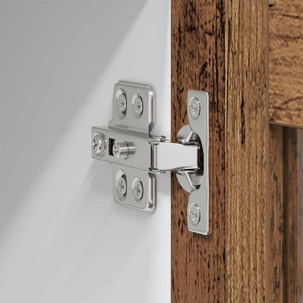 Hängeschrank 2 pcs Altholz 60 x 31 x 40 cm Holzwerkstoff
