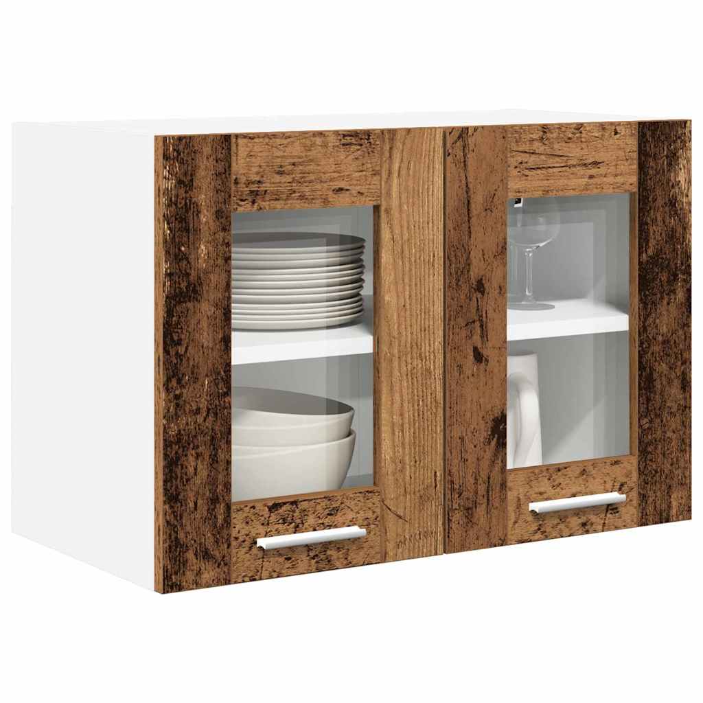 Hängeschrank 2 pcs Altholz 60 x 31 x 40 cm Holzwerkstoff