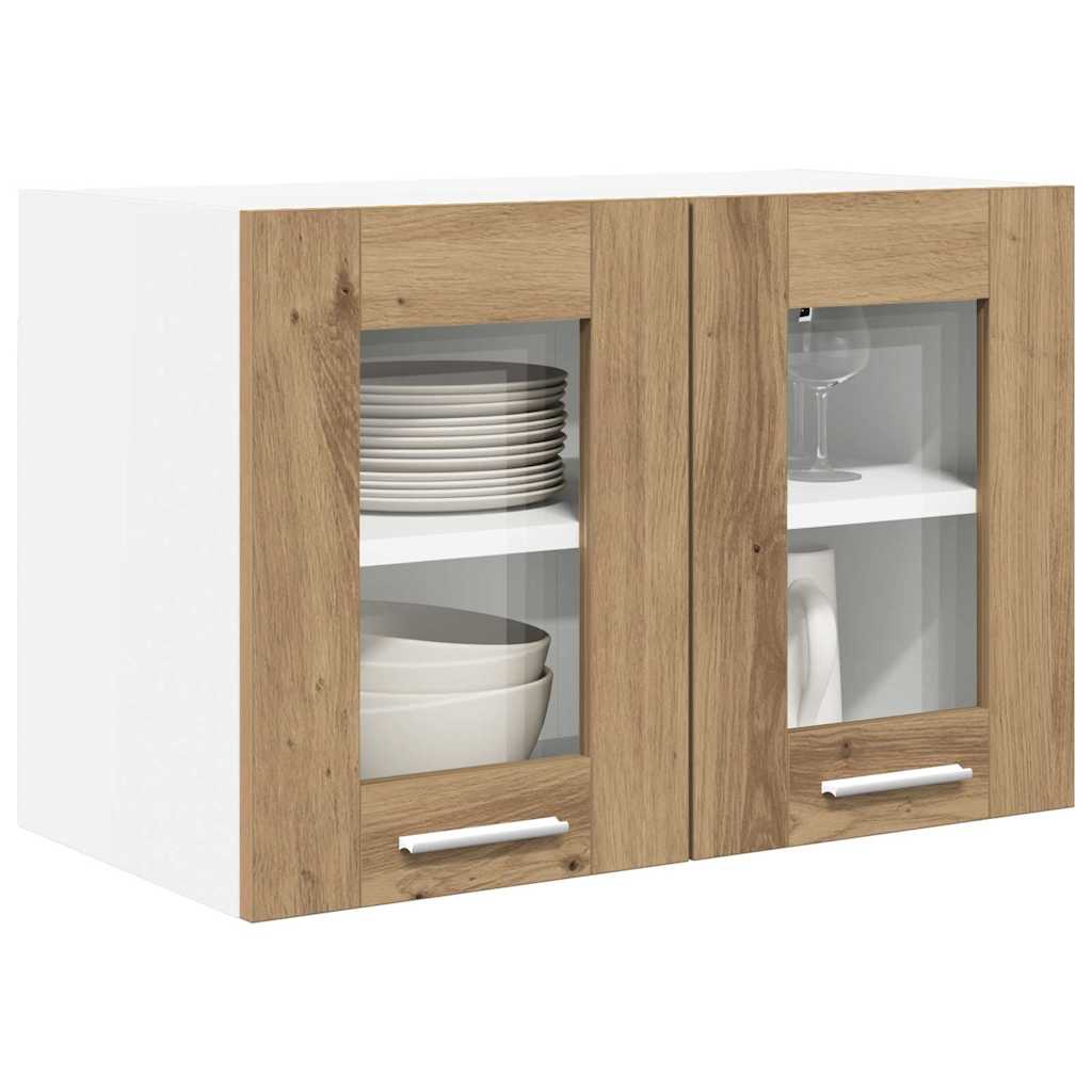 Hängeschrank mit Tür Riga 2 pcs Artisan-Eiche 60 x 31 x 40 cm