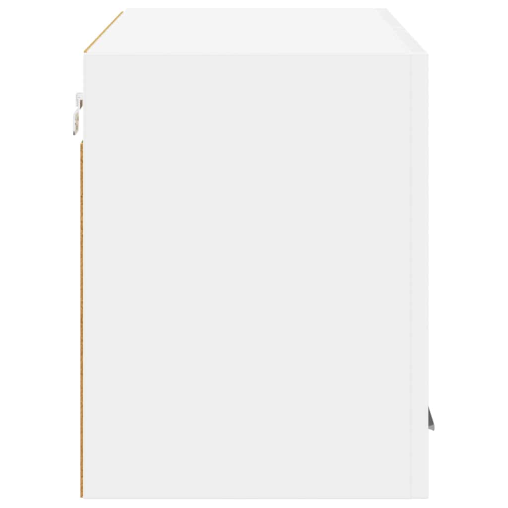 Hängeschrank mit Speicher Weiß 80 x 31 x 40 cm Holzwerkstoff