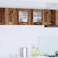 Hängeschrank Altes Holz und Weiß 80 x 31 x 40 cm Holzwerkstoff