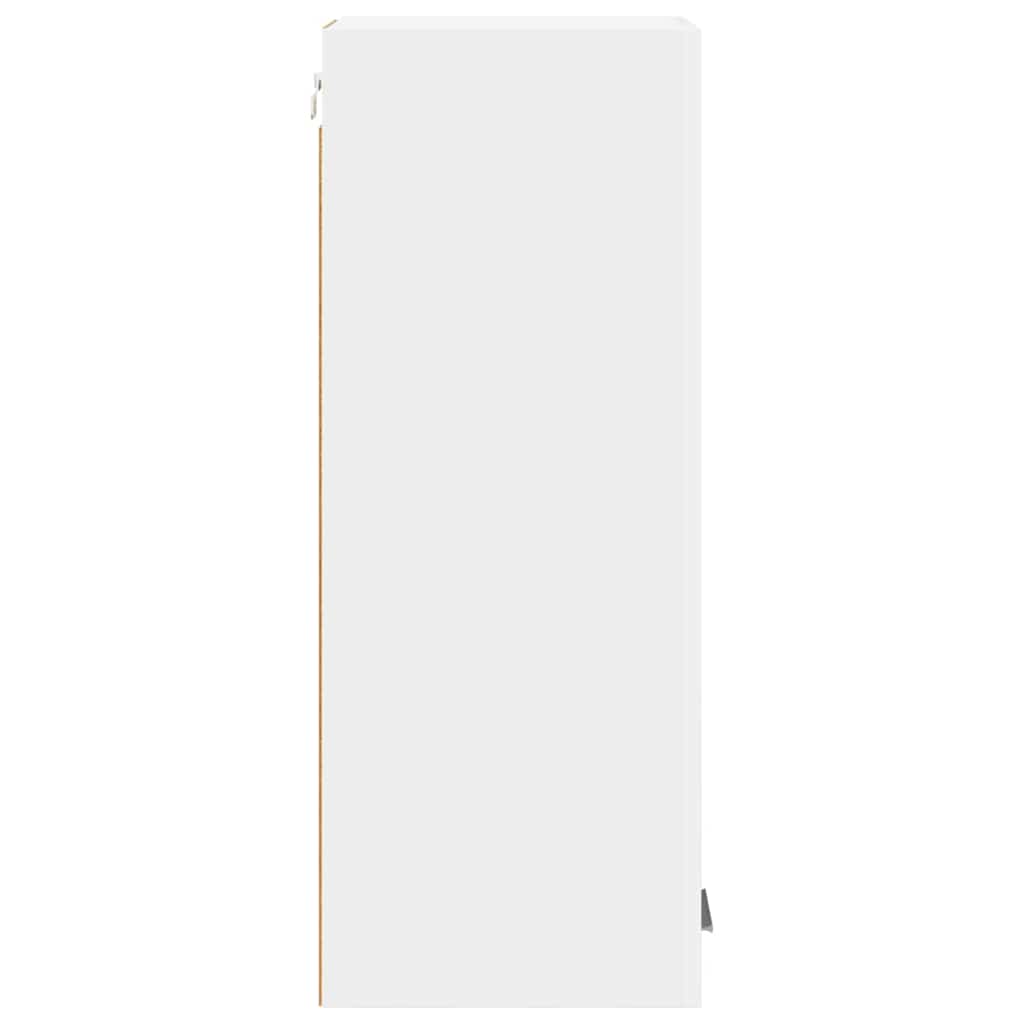 Hängeschrank mit Tür 2 pcs Weiß 30 x 31 x 80 cm Holzwerkstoff