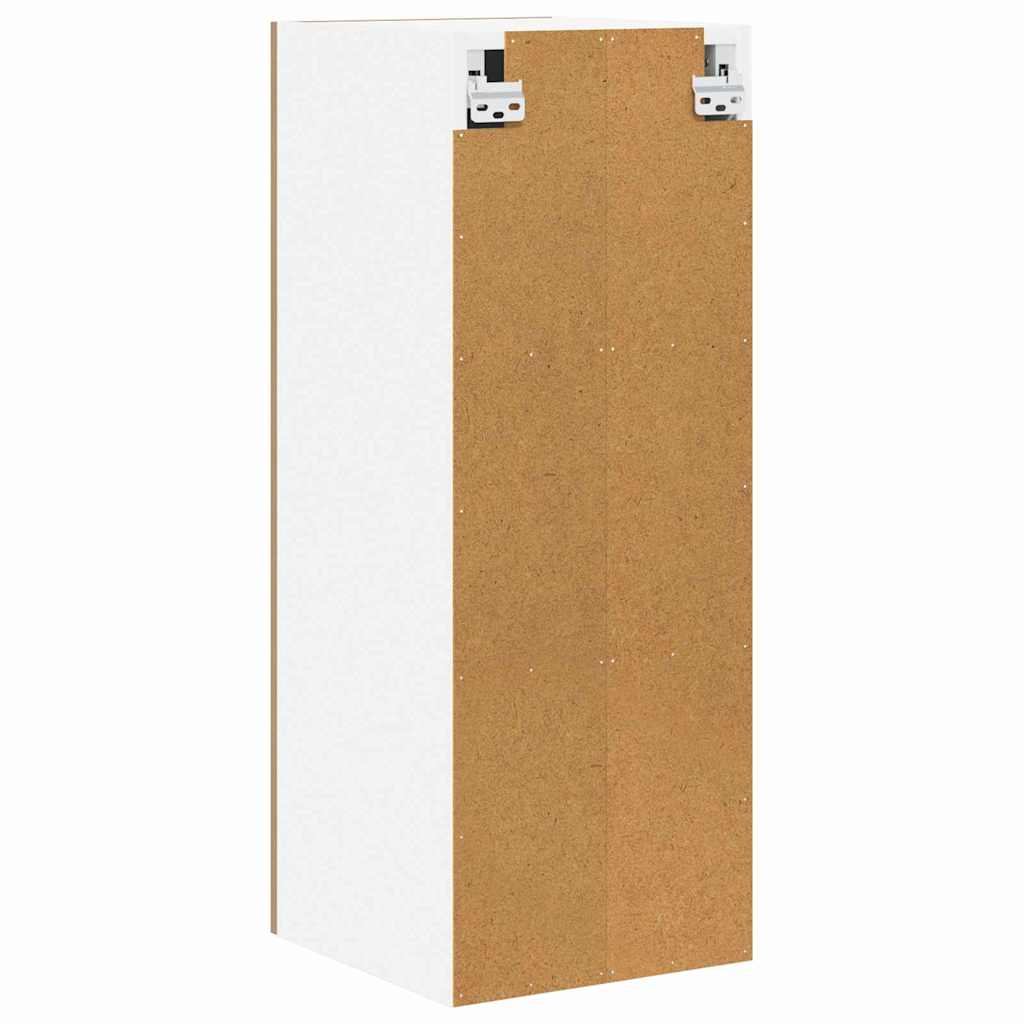 Hängeschrank 2 pcs Artisan-Eiche und Weiß 30 x 31 x 80 cm
