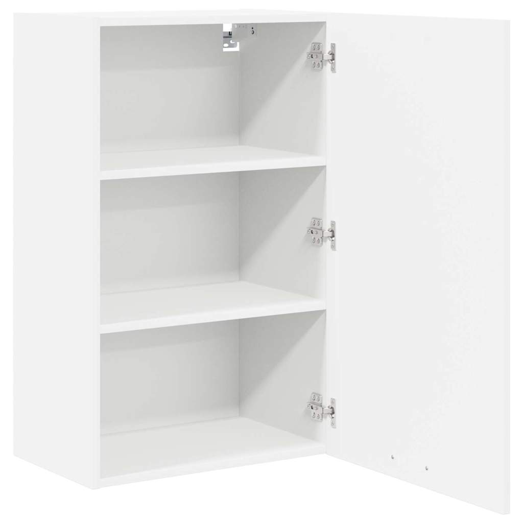 Hängeschrank mit Speicher Weiß 50 x 31 x 80 cm Holzwerkstoff