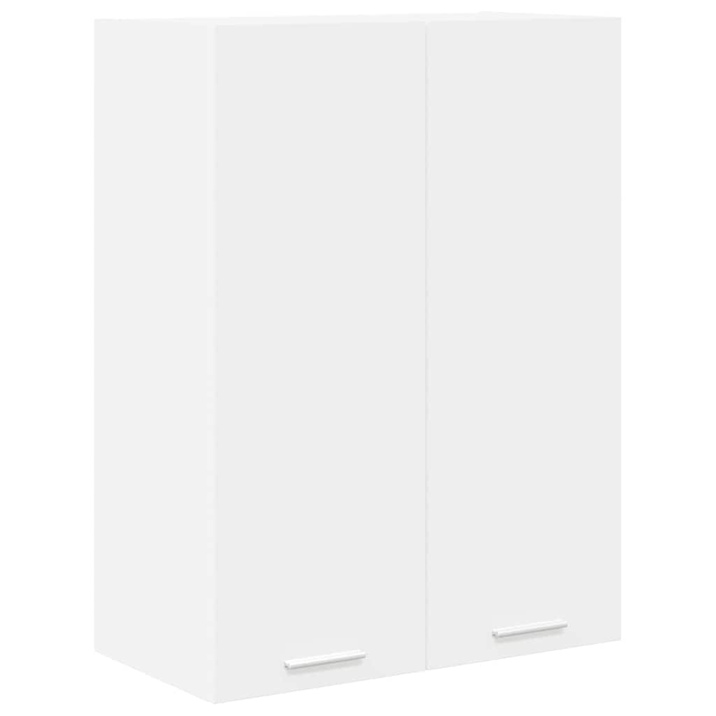 Hängeschrank mit Speicher Weiß 60 x 31 x 80 cm Holzwerkstoff