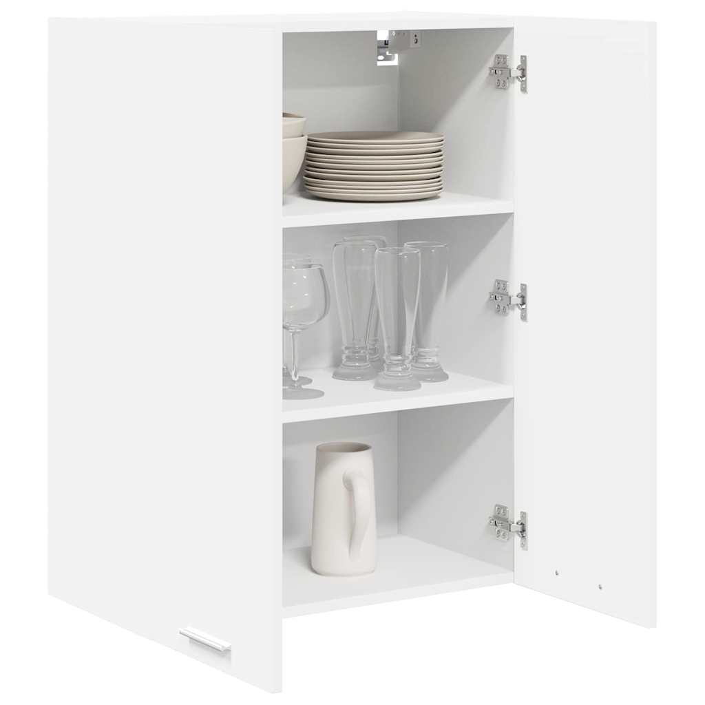 Hängeschrank mit Speicher Weiß 60 x 31 x 80 cm Holzwerkstoff