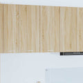 Hängeschrank mit Tür Sonoma-Eiche 80 x 31 x 80 cm Holzwerkstoff