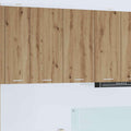 Hängeschrank Artisan-Eiche 80 x 31 x 80 cm Holzwerkstoff