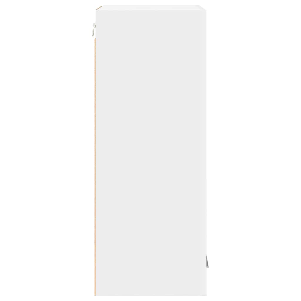 Hängeschrank mit Tür 2 pcs Weiß 40 x 31 x 80 cm Holzwerkstoff