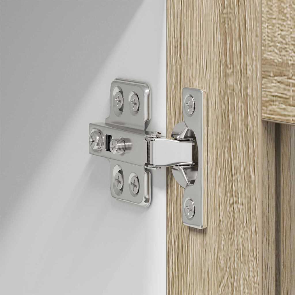 Hängeschrank 2 pcs Sonoma-Eiche 40 x 31 x 80 cm Holzwerkstoff