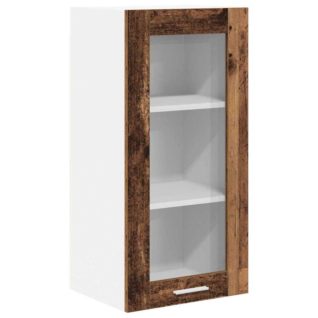 Hängeschrank 2 pcs Altholz 40 x 31 x 80 cm Holzwerkstoff