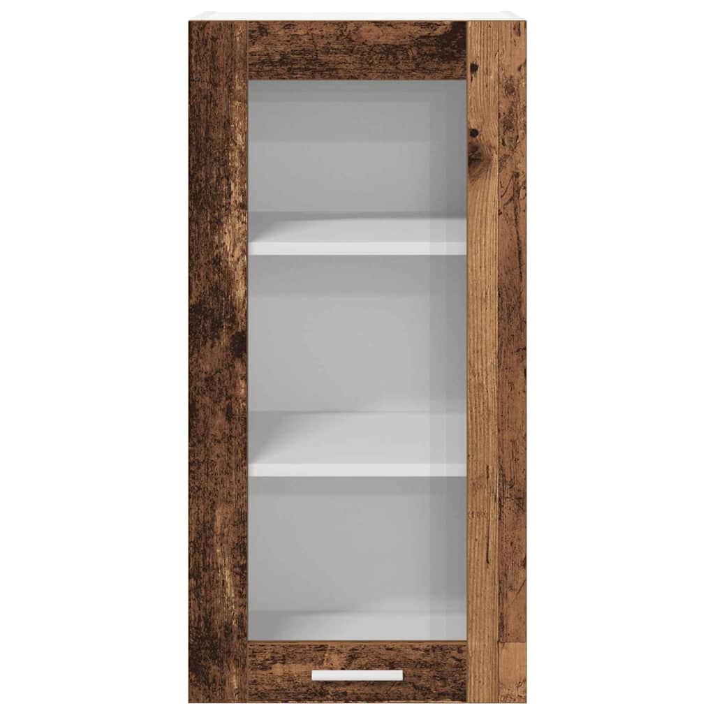 Hängeschrank 2 pcs Altholz 40 x 31 x 80 cm Holzwerkstoff
