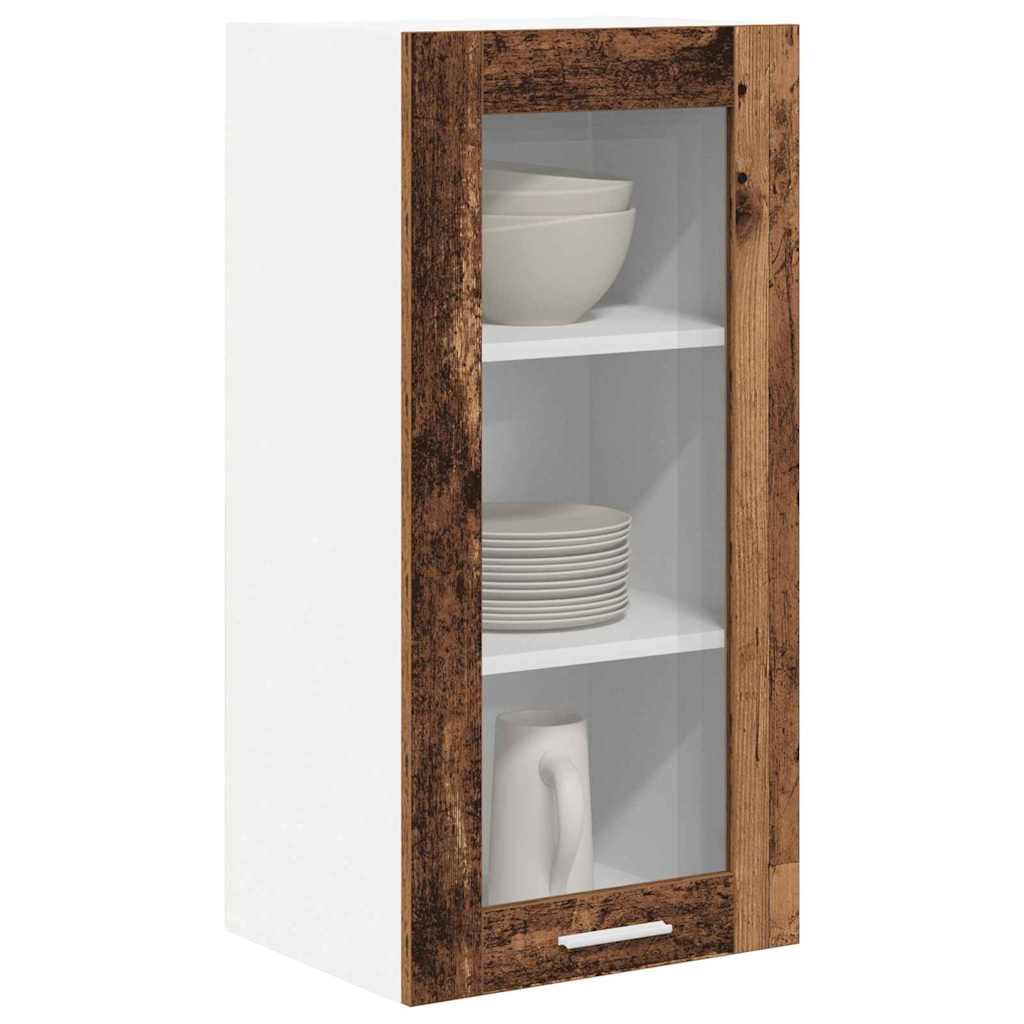 Hängeschrank 2 pcs Altholz 40 x 31 x 80 cm Holzwerkstoff