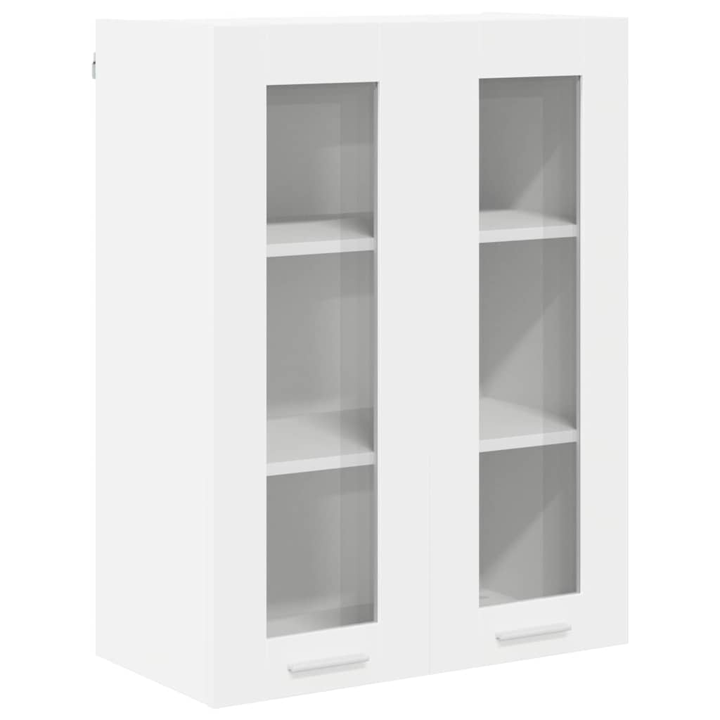 Hängeschrank mit Speicher Weiß 60 x 31 x 80 cm Holzwerkstoff