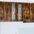 Hängeschrank Geräucherte Eiche 60 x 31 x 80 cm Holzwerkstoff