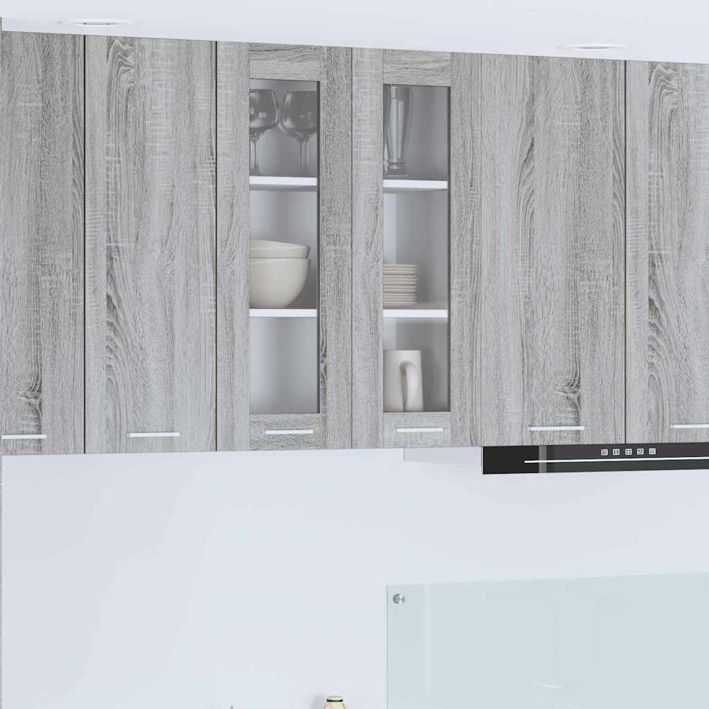Hängeschrank Graues Sonoma 60 x 31 x 80 cm Holzwerkstoff
